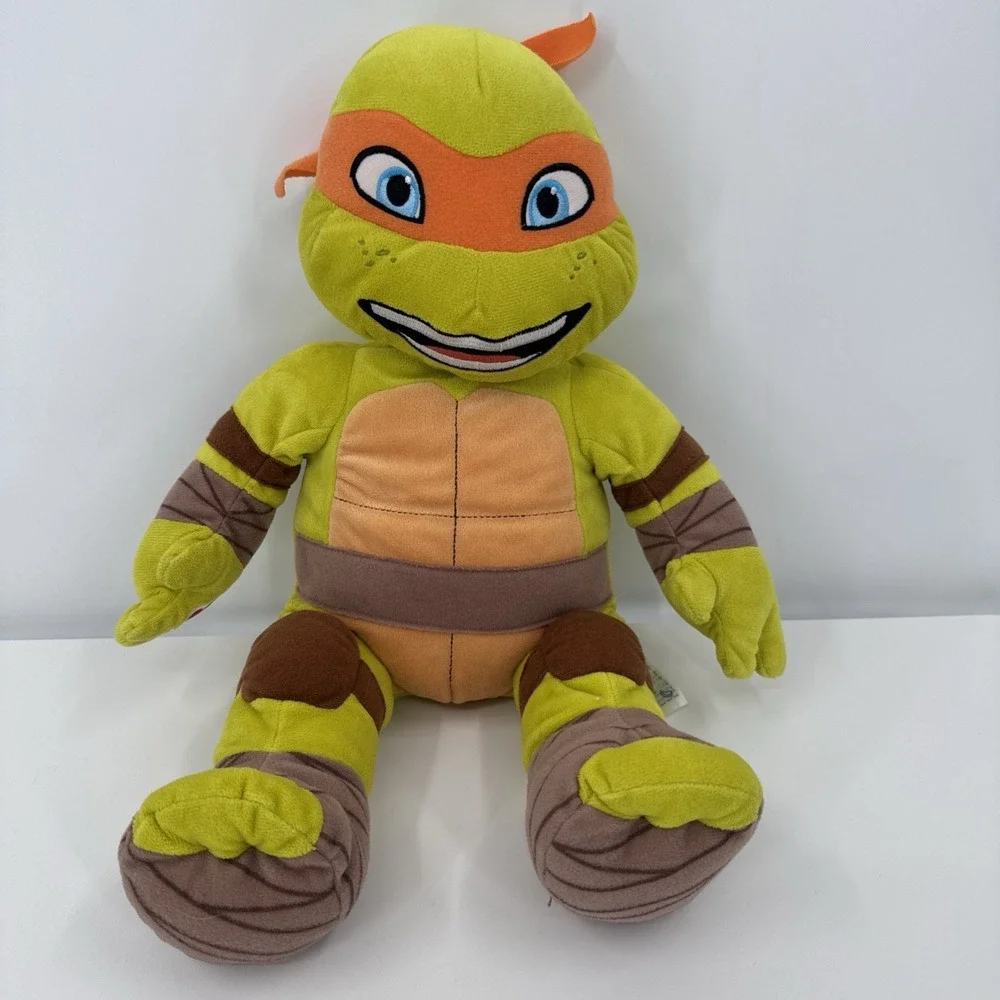 Teenage Mutant Ninja‎ Turtle Build A Bear Michelangelo Stuffed Animal Plush 18